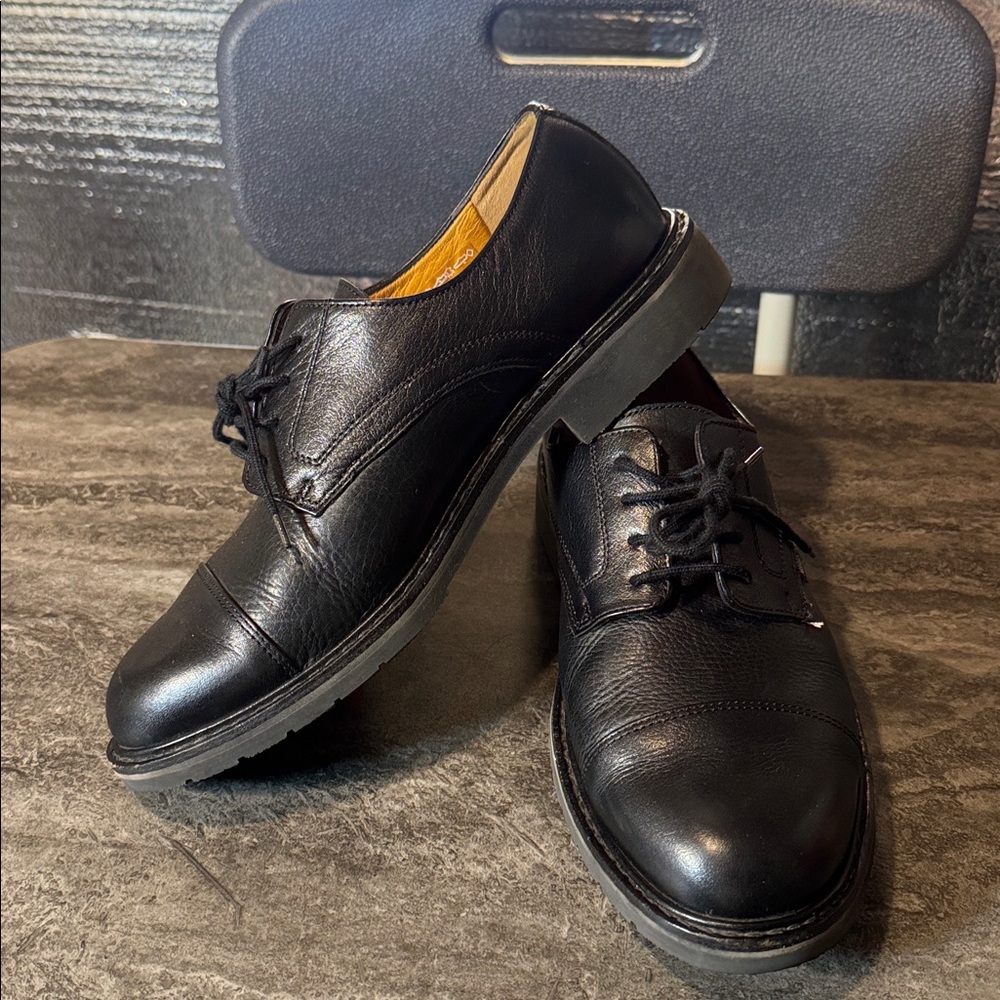 Mephisto Melchior - Black Smooth /Pebble Grain . M’s size 9 - Picture 3 of 9